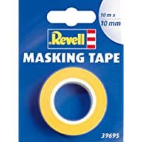 Los mejores  - Revell- Masking Tape- Longitud 10 Metros Cinta de carrocero (10mm) RE39695- Color Yellow (39695)